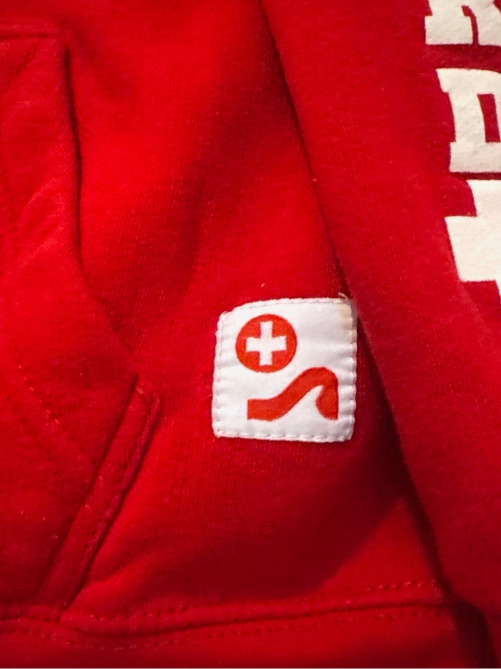 Official Lifeguard Hoodie Sweater Red Size Small Unisex Daytona Beach - Picture 3 of 7